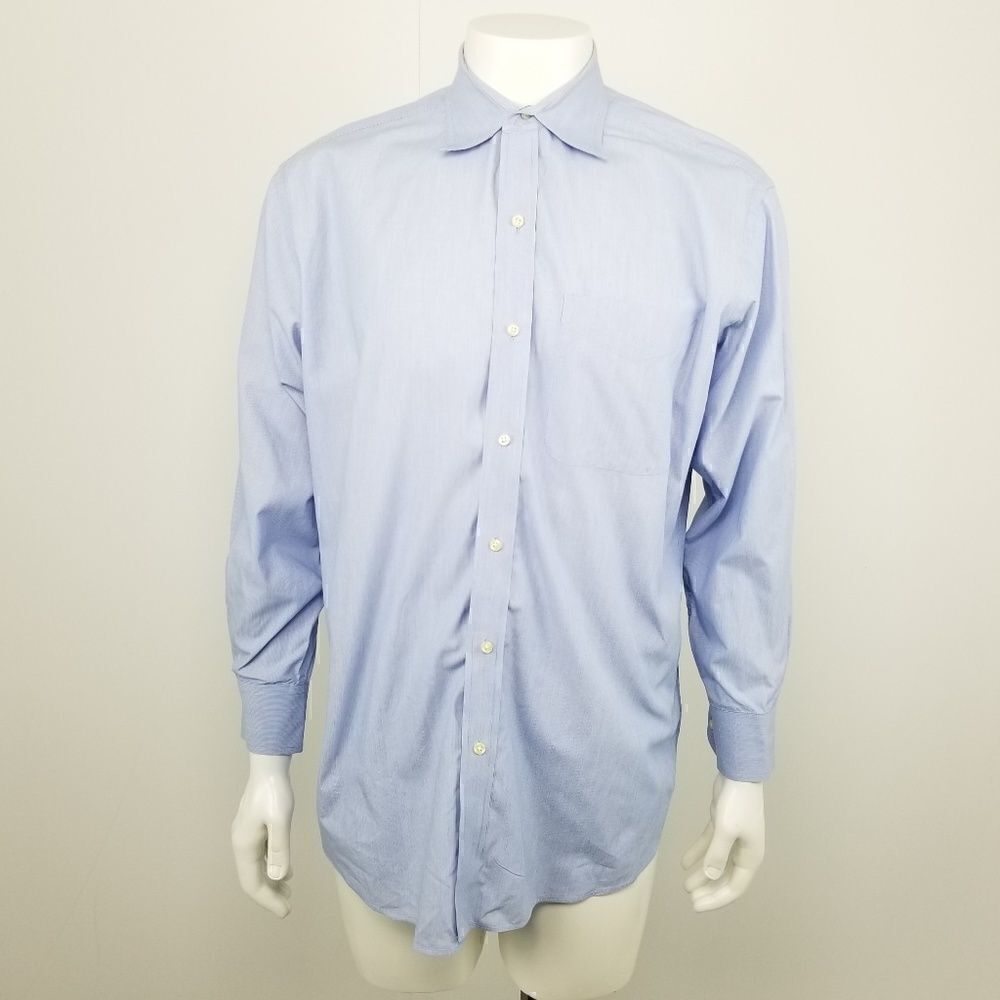 Tommy Hilfiger Blue Button Down Dress Shirt